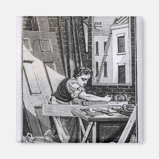 Der Zimmermann Magnet (Vorne)