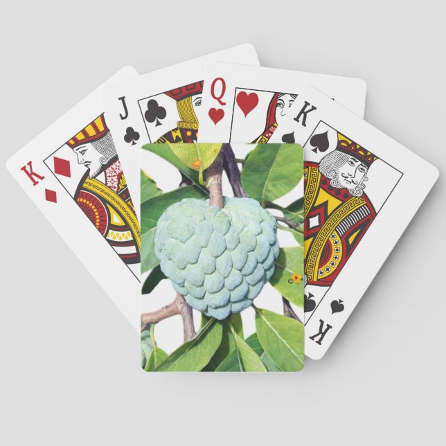 Der Zimt-Apfel-Kartenspiel Spielkarten (Rückseite)