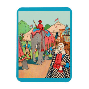 Der Zirkus kommt in die Stadt Magnet