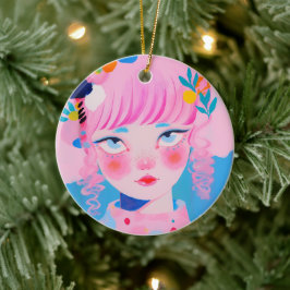 Der Zirkusclown Keramik Ornament