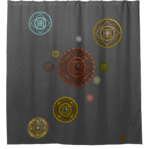 Der Zodiac-Duschvorhang Duschvorhang