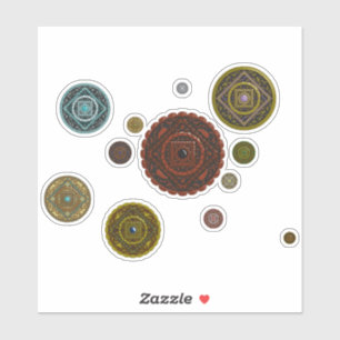 Der Zodiac-Kontaktsticker Aufkleber
