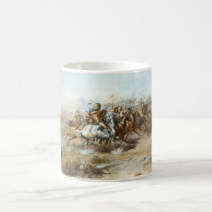 Der Zoll kämpft gegen Charles Marion Russell Kaffeetasse