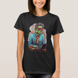 Der Zombie-Boardroom | Halloween T-Shirt