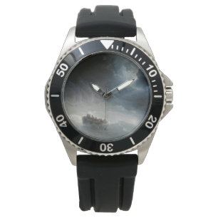 Der Zorn der Meere (von Ivan Aivazovsky) Armbanduhr