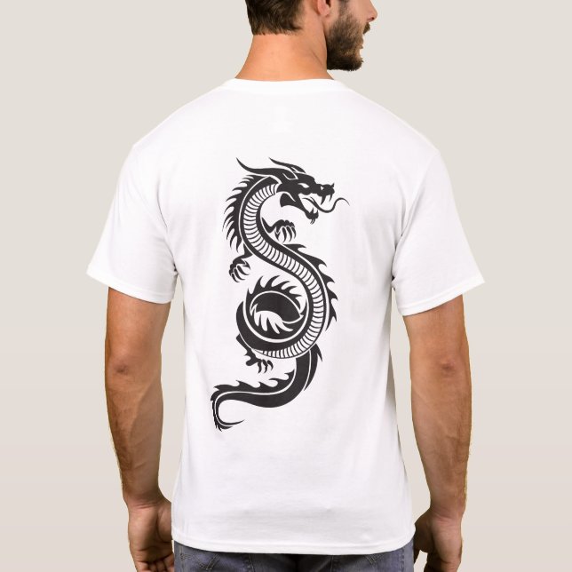 Der Zorn des Drachen T-Shirt (Rückseite)