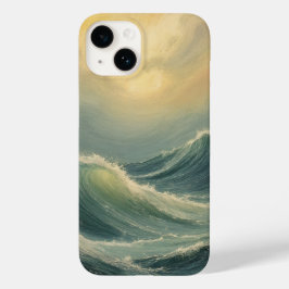 Der Zorn des Ozeans in der Morgendämmerung Case-Mate iPhone 14 Hülle