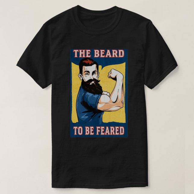 Der zu befürchtende Bart Classic TShirt (Design vorne)