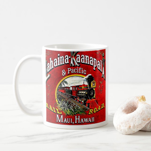 Der Zuckerkraftzug mit Baldwin Locomotives T-S Kaffeetasse (Mit Donut)