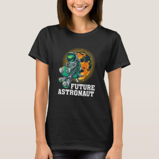 Der zukünftige Astronautenreisende Galaxy Planets  T-Shirt