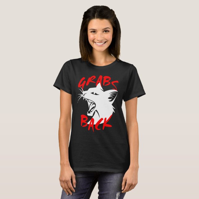 Der Zupacken-der grundlegende dunkle T - Shirt (Vorne ganz)