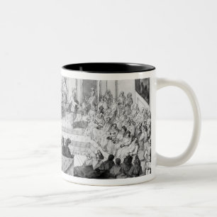 Der Zusammenbau der Blois Anwesen Zweifarbige Tasse