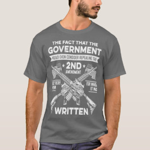 Der zweite Änderungsantrag wird nicht verletzt T-Shirt
