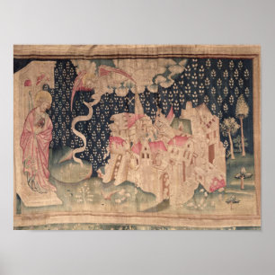 Der zweite Engel kündigt den Fall von Babylon an Poster