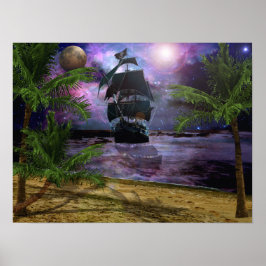 Der zweite Stern rechts. Poster