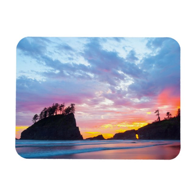 Der zweite Strand in Washington Magnet (Horizontal)