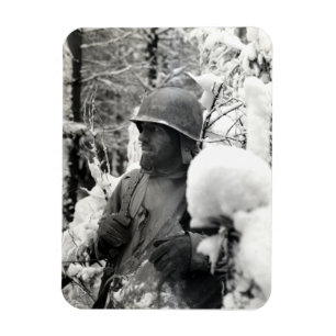 Der Zweite Weltkrieg Amerikas Soldat in Bastogne Magnet