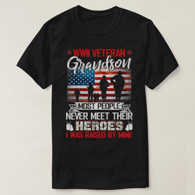 Der Zweite Weltkrieg: Die meisten Menschen treffen T-Shirt (Design vorne)