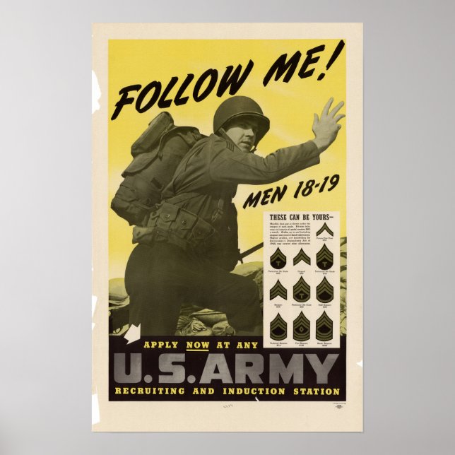 Der Zweite Weltkrieg folgt mir! Poster (Vorne)