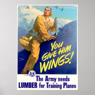 Der Zweite Weltkrieg gibst du Ihm Flügel! Poster