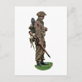 Der Zweite Weltkrieg "Tommy" Postkarte