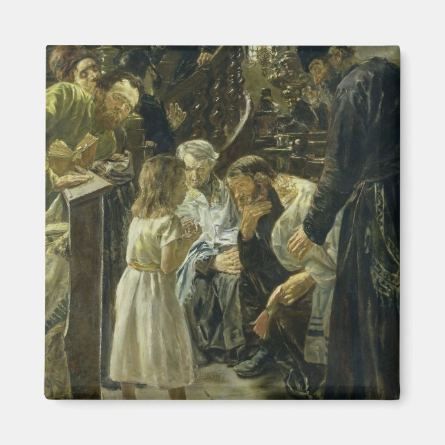 Der Zwölfjährige Jesus im Tempel, 1879 Magnet (Vorne)