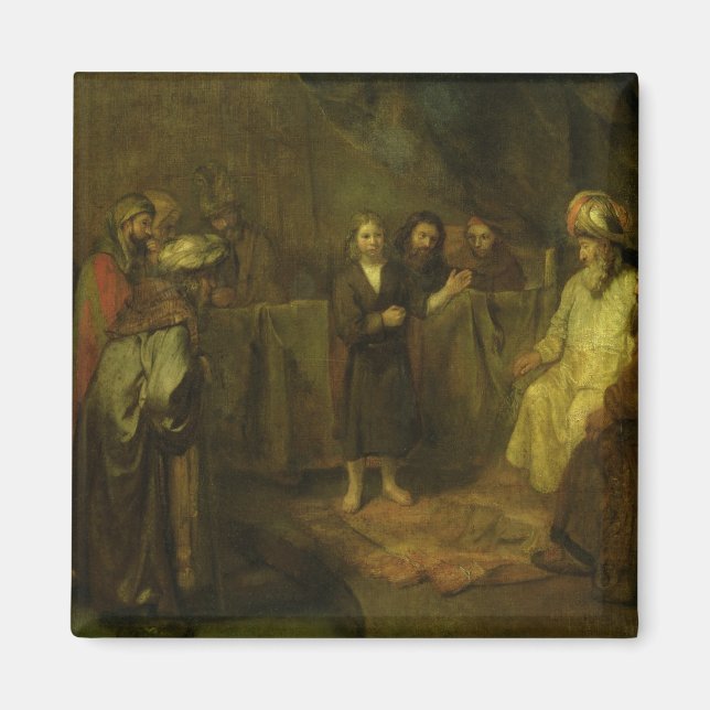 Der Zwölfjährige Jesus vor dem Magnet (Vorne)