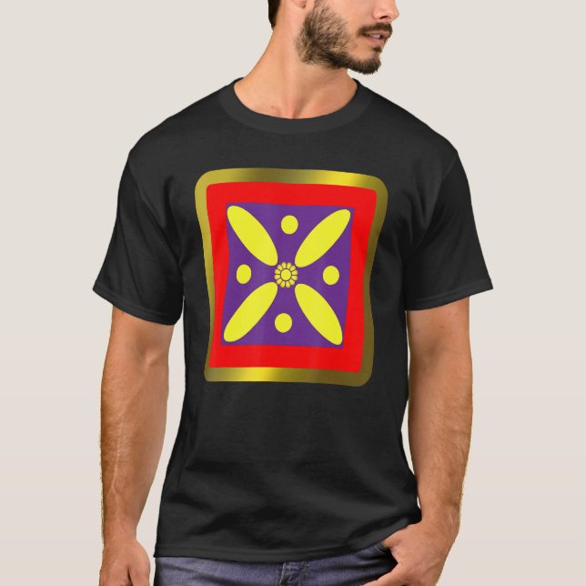Derafsh Kaviani Sasanian oder Sassanid Empire T-Shirt (Vorderseite)