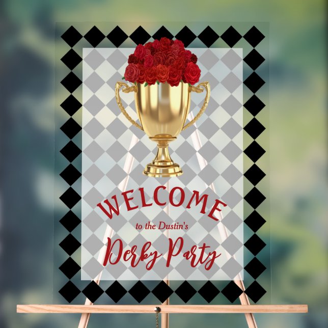 Derby Day Trophée et Roses Bienvenue (Neutre)