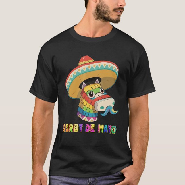 Derby De Mayo Kentucky Horse Race Pinata_1 T-Shirt (Vorderseite)