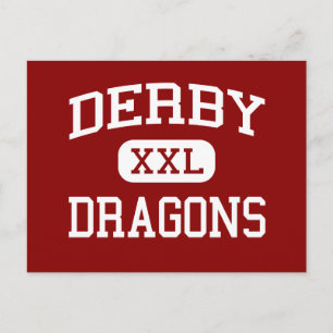 Derby - Dragons - Middle - Birmingham Michigan Postkarte