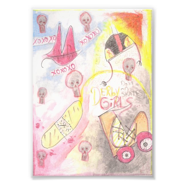 Derby Girls Fotodruck (Vorne)