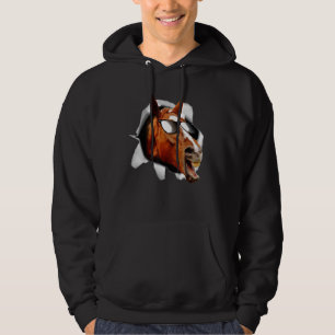 Derby Horse Wallpaper Reittier Tier B Hoodie