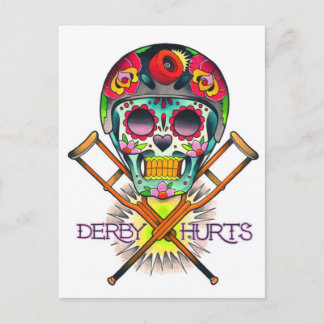 Derby Hurts Postkarte