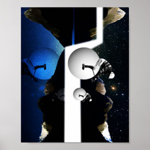 Derby in der Nacht Poster