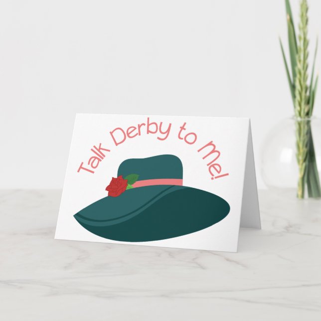 Derby Karte (Vorderseite)