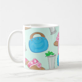 Derby Mint Julep Purep Jack Preppy Monogram Kaffeetasse