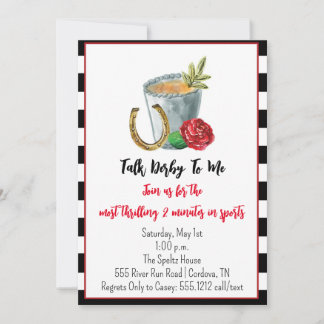 Derby Party Einladung