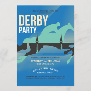 Derby-Party Einladung