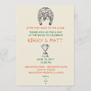 Derby Party Einladung