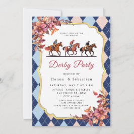 Derby-Party-Einladung Einladung