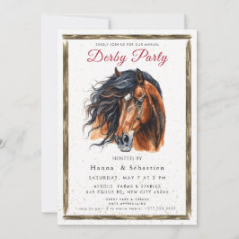 Derby Party Invitation Einladung