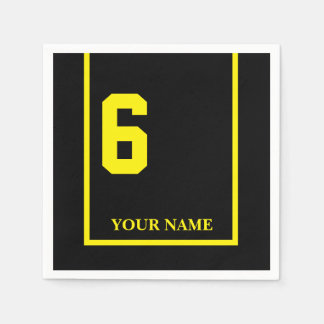 Derby Pferderennen Black 6 Personalisiert Paper Na Serviette