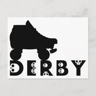 Derby: Schädeldecke Postkarte