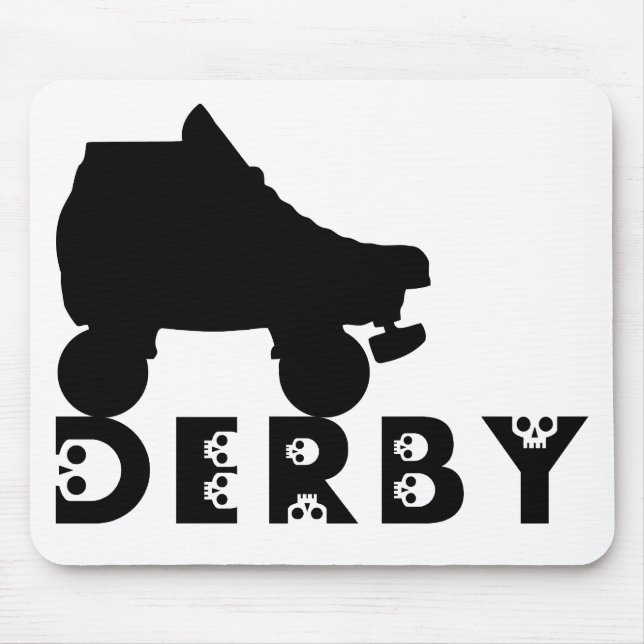 derby : skullphabet mousepad (Vorne)
