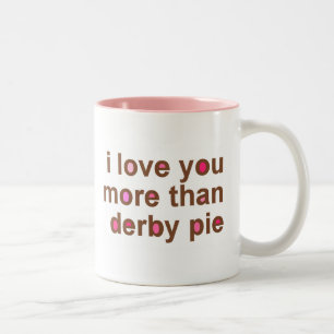 Derby-Torten-Tasse Zweifarbige Tasse
