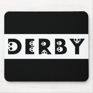 Derby : Totenkopfalphabet Mousepad