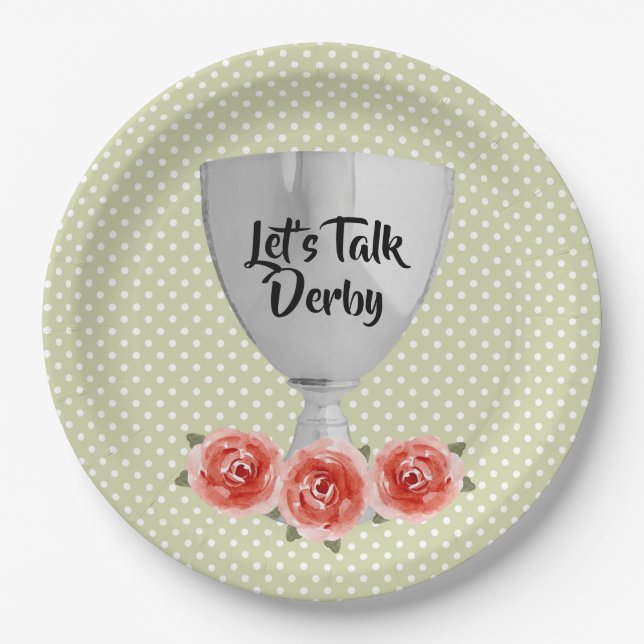 Derby Trophy Party Paper Teller (Vorderseite)