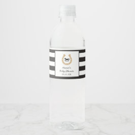 Derby Water Flasche Label für Babydusche