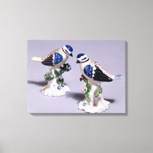 Derby-Zahlen von bluetits, c.1760 Leinwanddruck